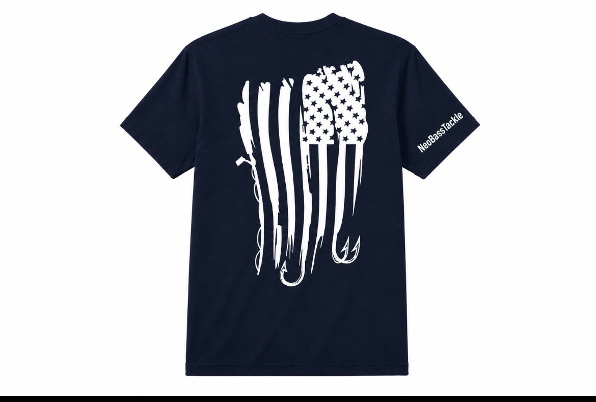 Patriotic Hook Flag Tee