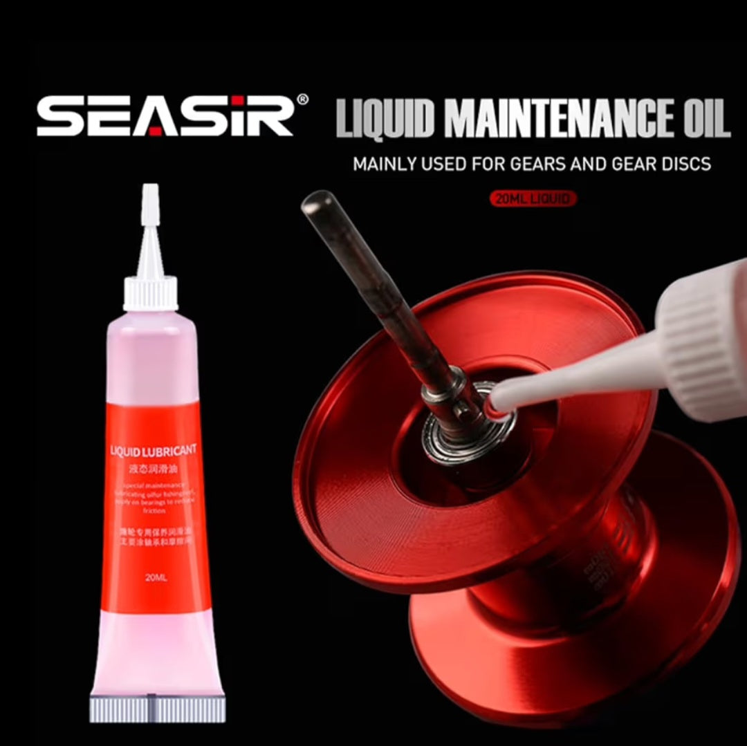 Seasir Premium Reel Maintenance Pack (Oil & Grease)